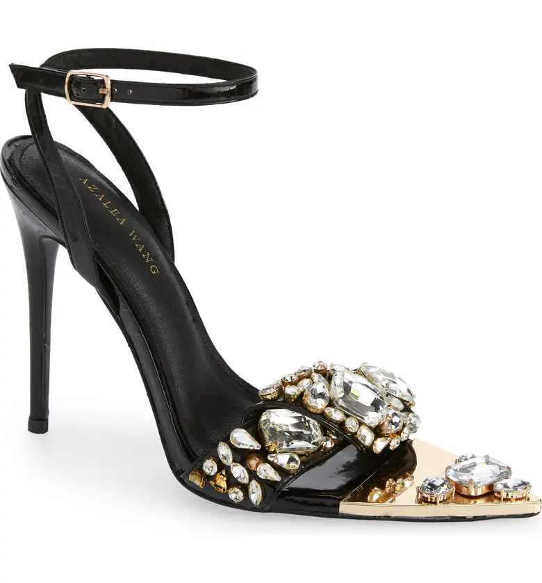 Tilly Crystal Pointed Toe Sandal (Women) | Nordstrom