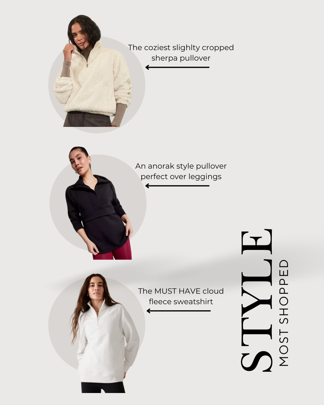  Three cozy pullovers you need for lounging this winter.

#winter #loungeoutfits #MostShopped #CozyGifts #GiftsForHer #giftsformom

#LTKSeasonal #LTKStyleTip #LTKGiftGuide