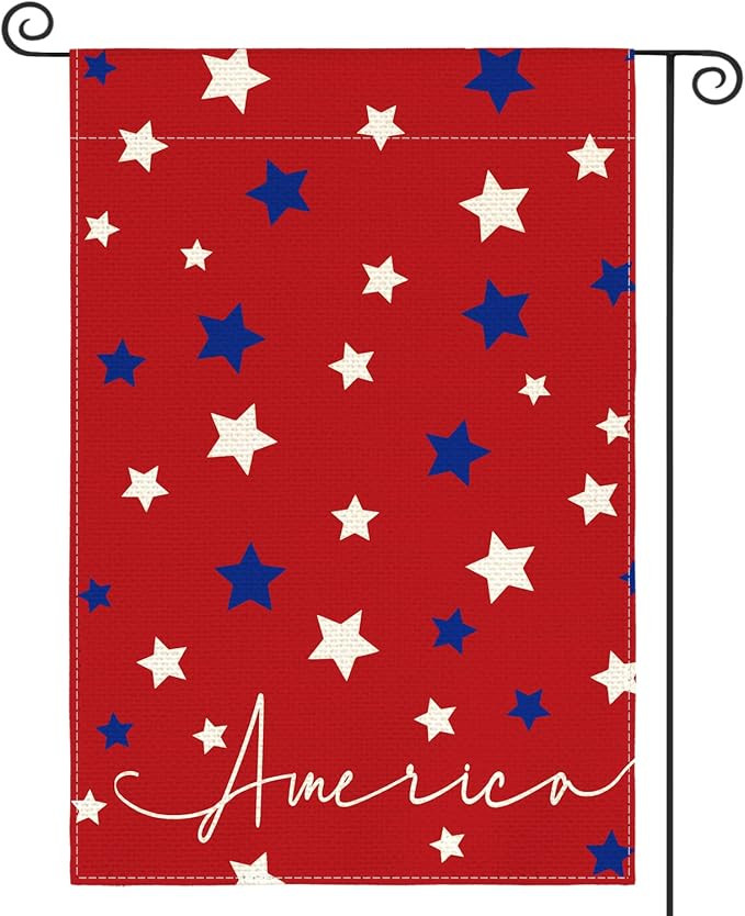 AVOIN colorlife 4th of July America Garden Flag 12x18 Inch Double Sided Outside, Independence Day... | Amazon (US)