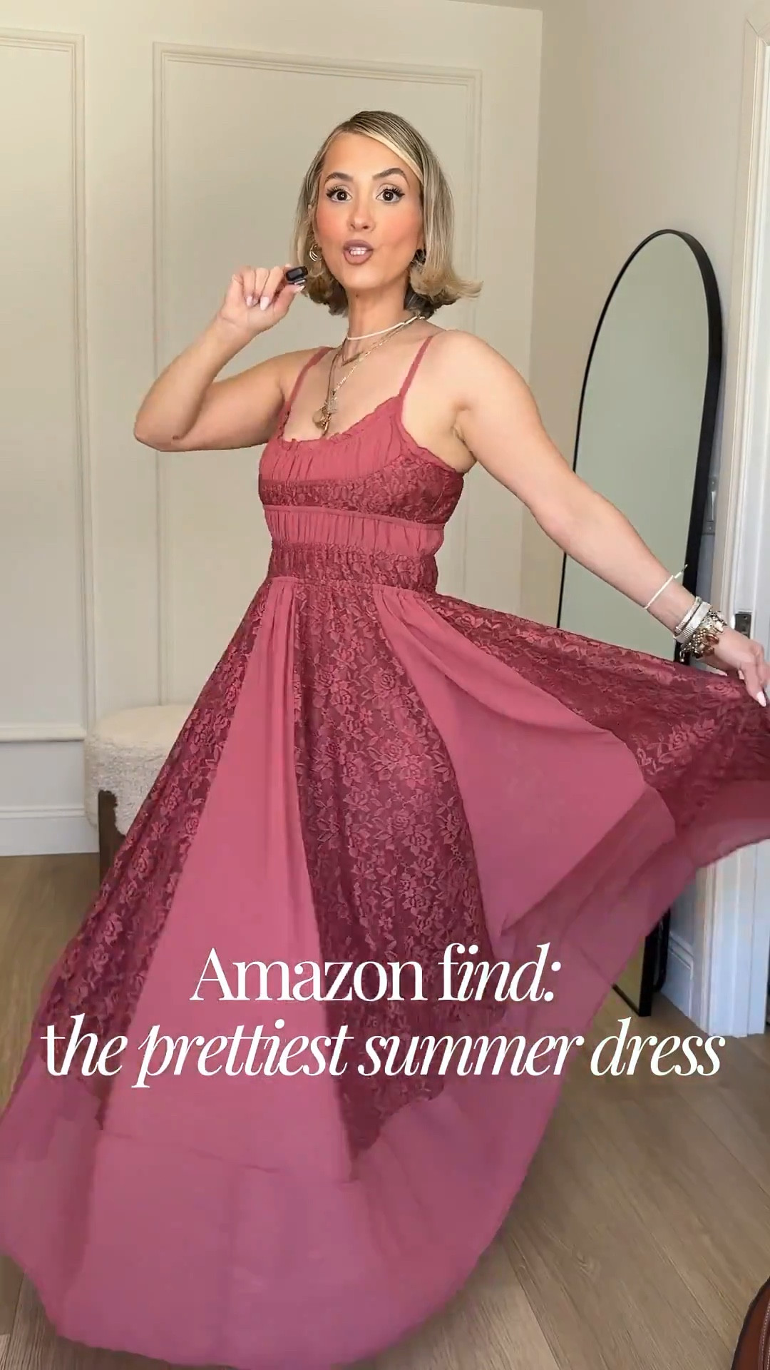 Seriously, the prettiest spring and summer dress 😍😍 wearing a small! Absolutely perfect for Mother’s Day ✨


#LTKU #LTKootd #LTKMothersDay