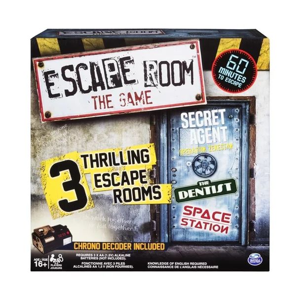 Spin Master Games - Escape Room The Game with 3 Thrilling Escape Rooms to Play, for Ages 16 and U... | Walmart (US)