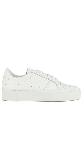 Full Court Saffiano Sneaker in White | Revolve Clothing (Global)