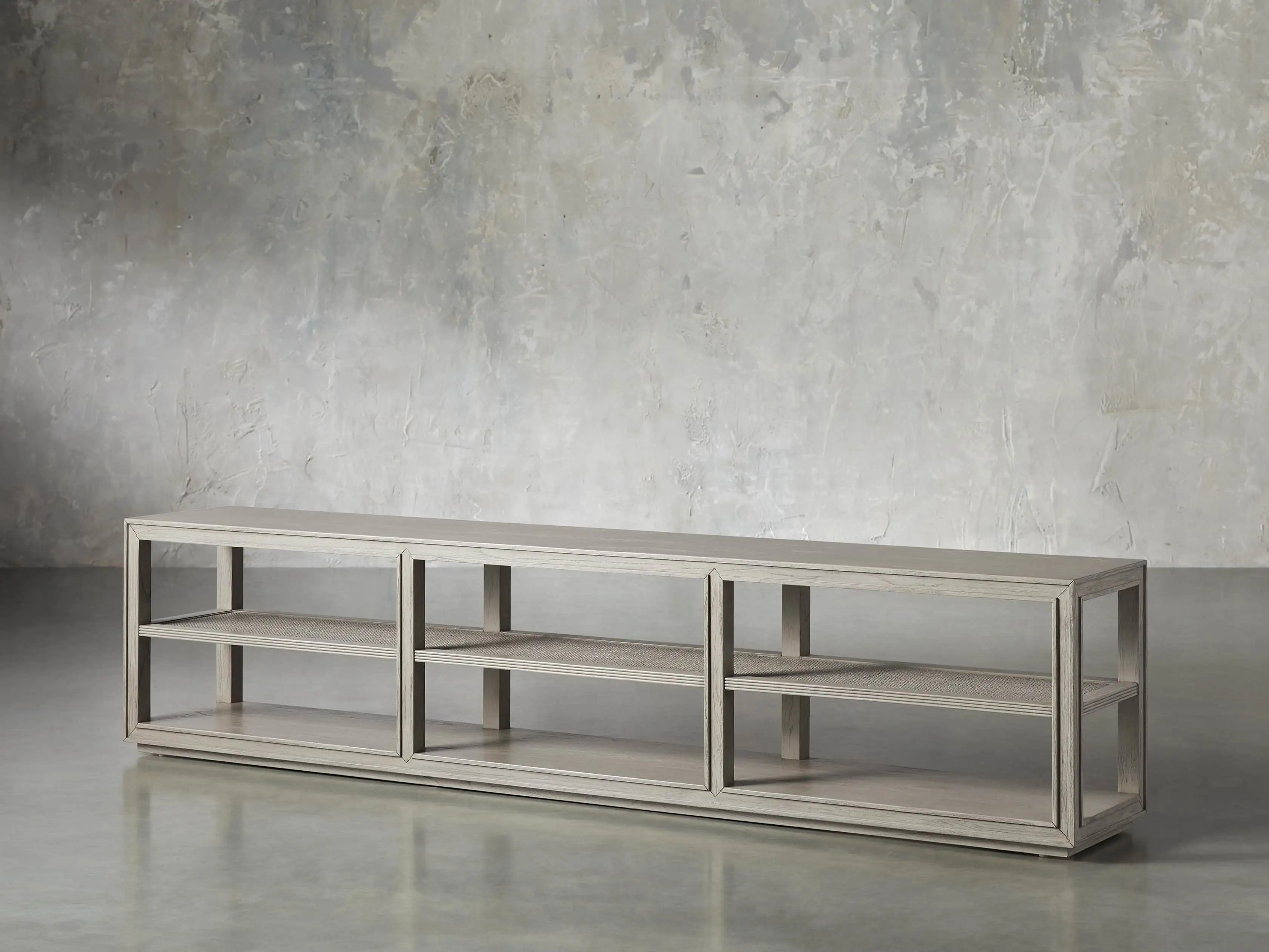 Pearson Cane Sofa Back Console Table | Arhaus