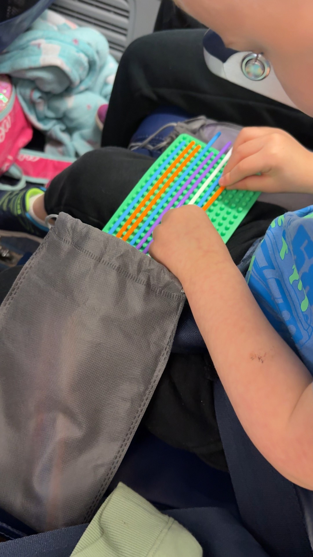 Sensory board/fidget toy for traveling! ✈️🚗

#LTKFamily #LTKTravel