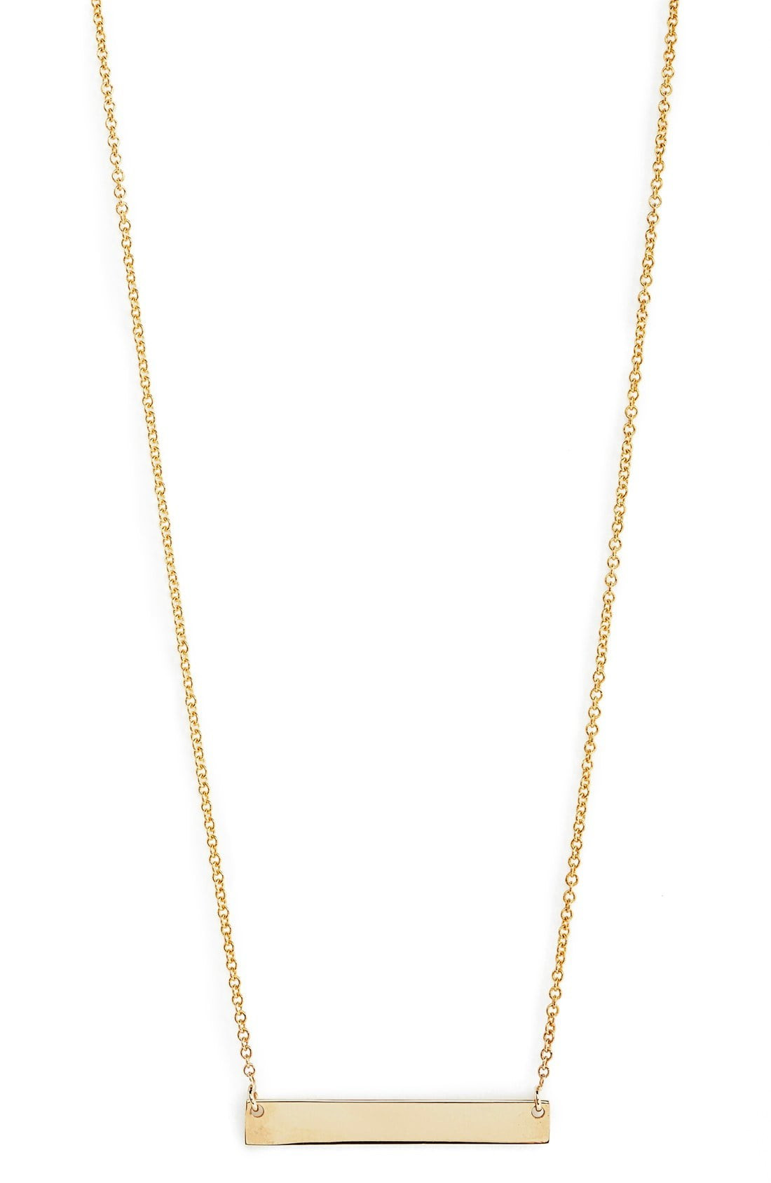 Bony Levy 14k Gold Bar Pendant Necklace (Nordstrom Exclusive) | Nordstrom