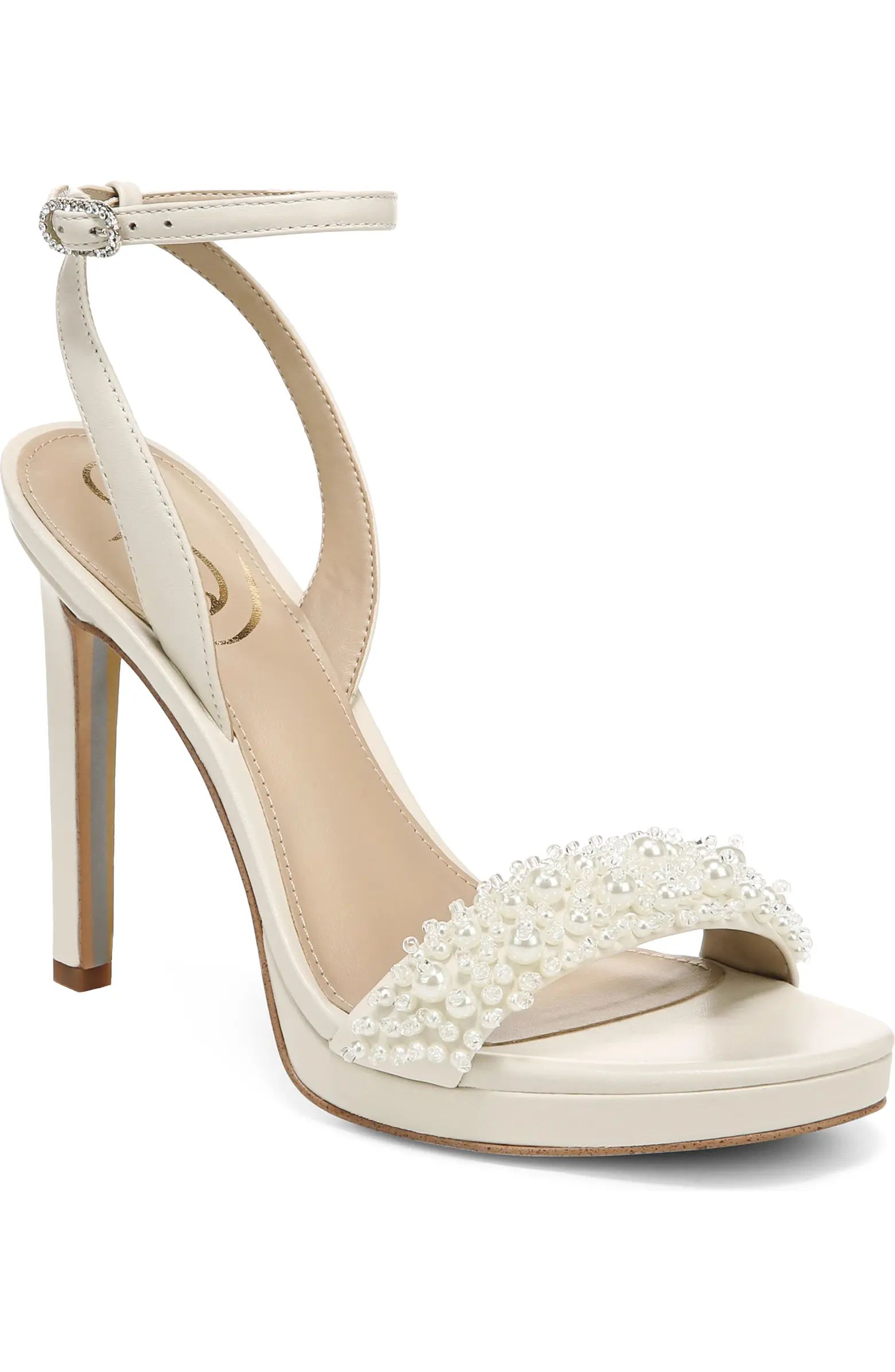 Jade Rhinestone Ankle Strap Sandal (Women) | Nordstrom Rack