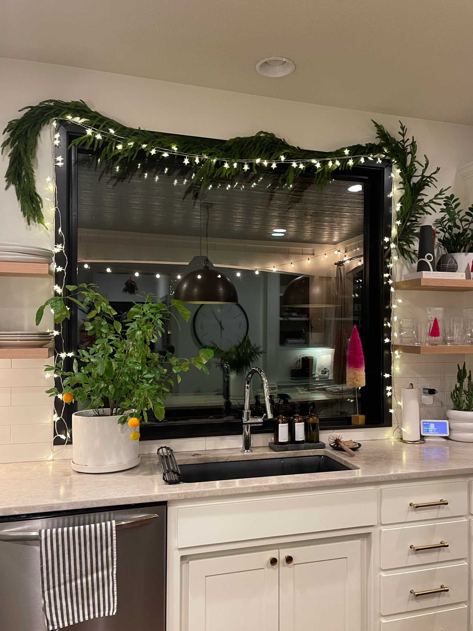 Star light garland, Norfolk pine garland 

#LTKHoliday #LTKSeasonal