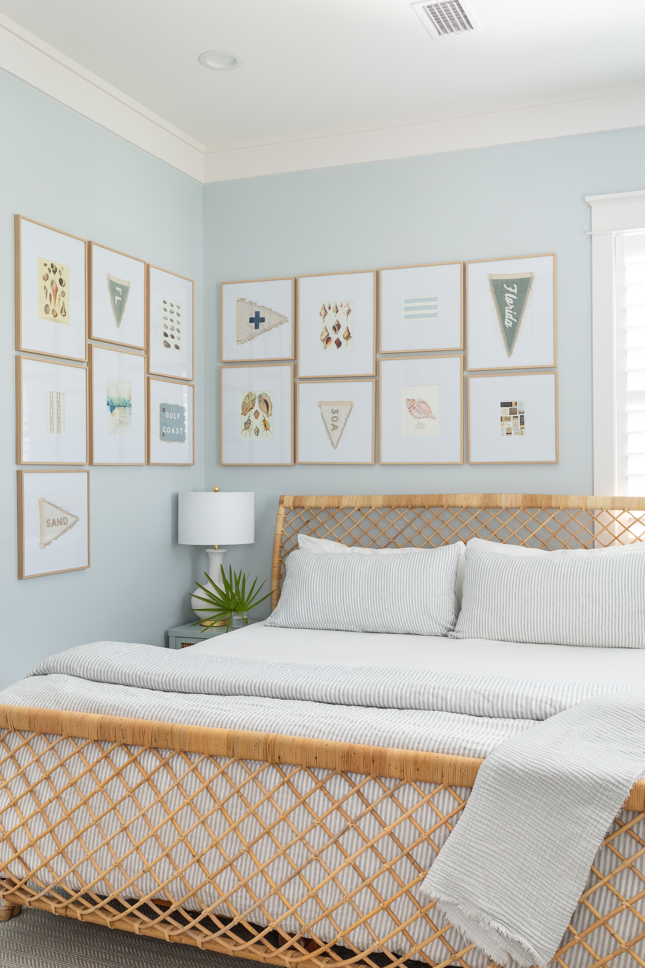 Carriage house bedroom // modern home bedroom decor // lamp // nightstand  

 #LTKSeasonal #LTKHome
