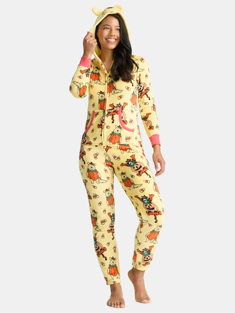 Disney Winnie the Pooh Women's Graphic Union Suit, Sizes XS-3X | Walmart (US)
