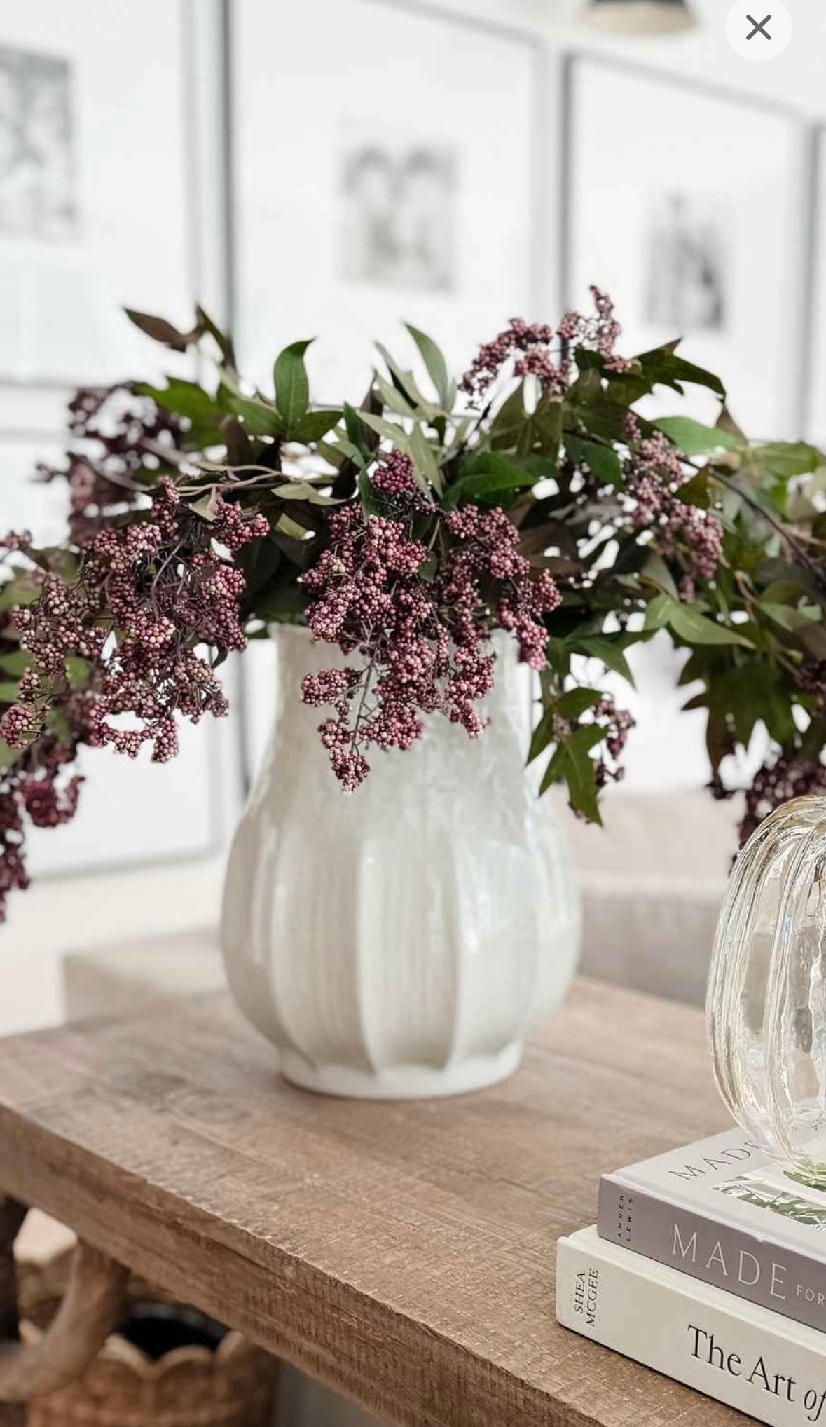  Vase organic cream white at target 