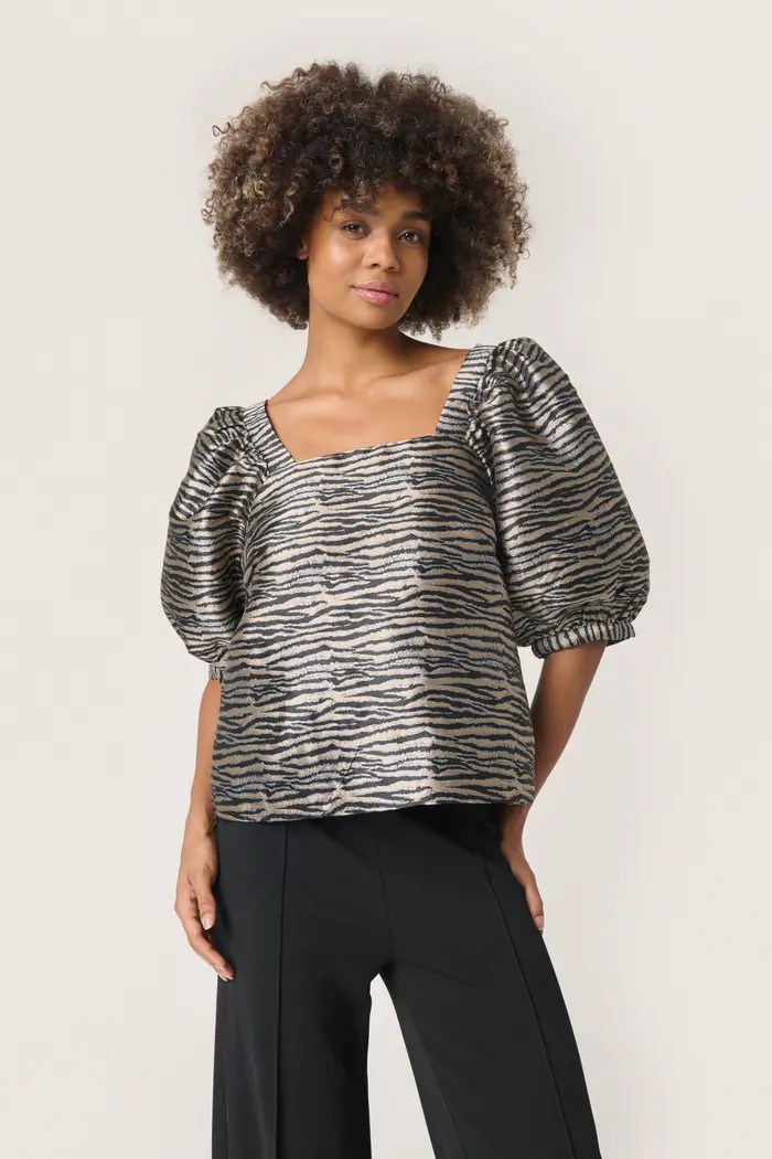 SLElowen Sonnia Square Neck Blouse | Nordstrom