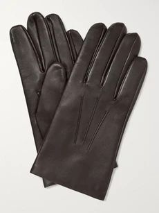 Cashmere-Lined Leather Gloves | Mr Porter Global