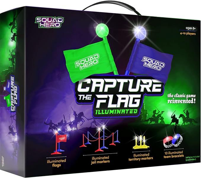 Capture The Flag Game Illuminated - Outdoor Activity for Teen Boys and Girls Parties- Fun Sports ... | Amazon (US)