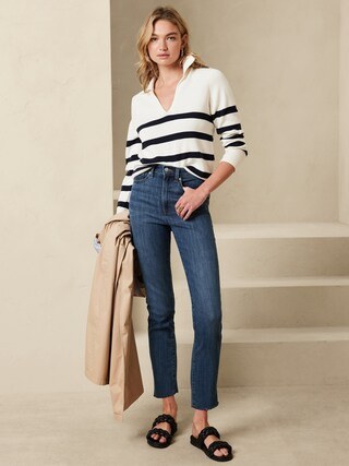 medium wash | Banana Republic Factory