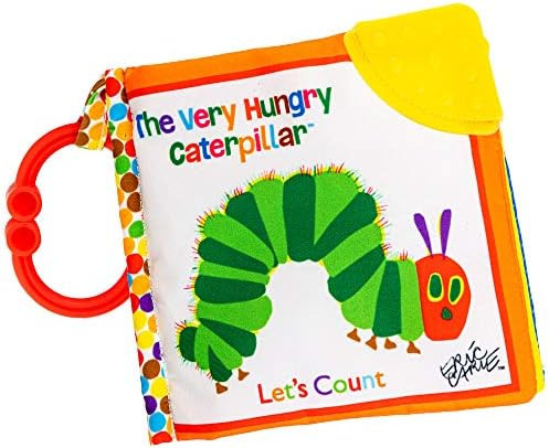 Let's Count Soft Book - World of Eric Carle The Very Hungry Caterpillar Baby Teething Crinkle Boo... | Amazon (US)