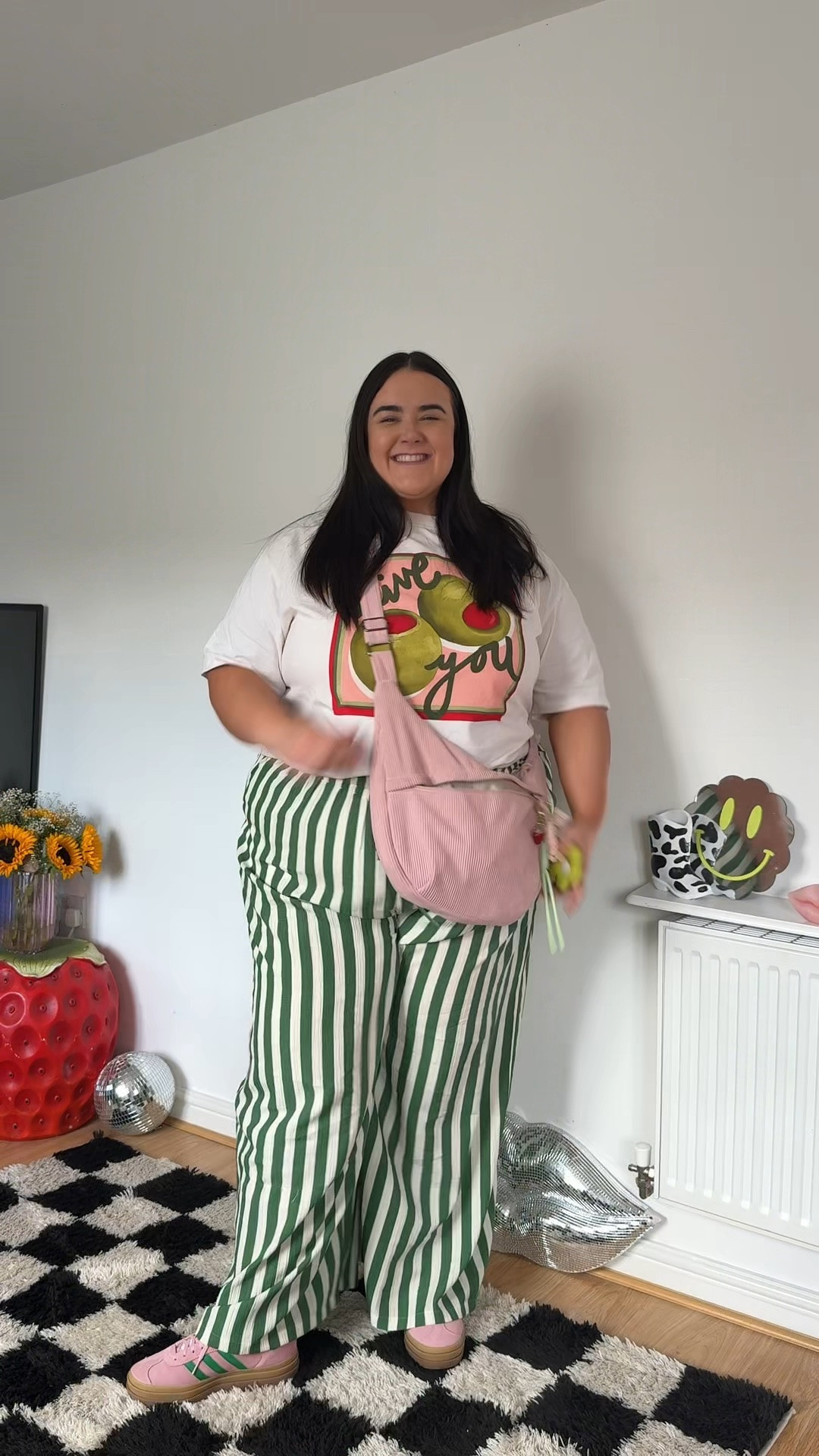 Comfty and cute plus size outfit 🪩🫶🏻✨🍒
