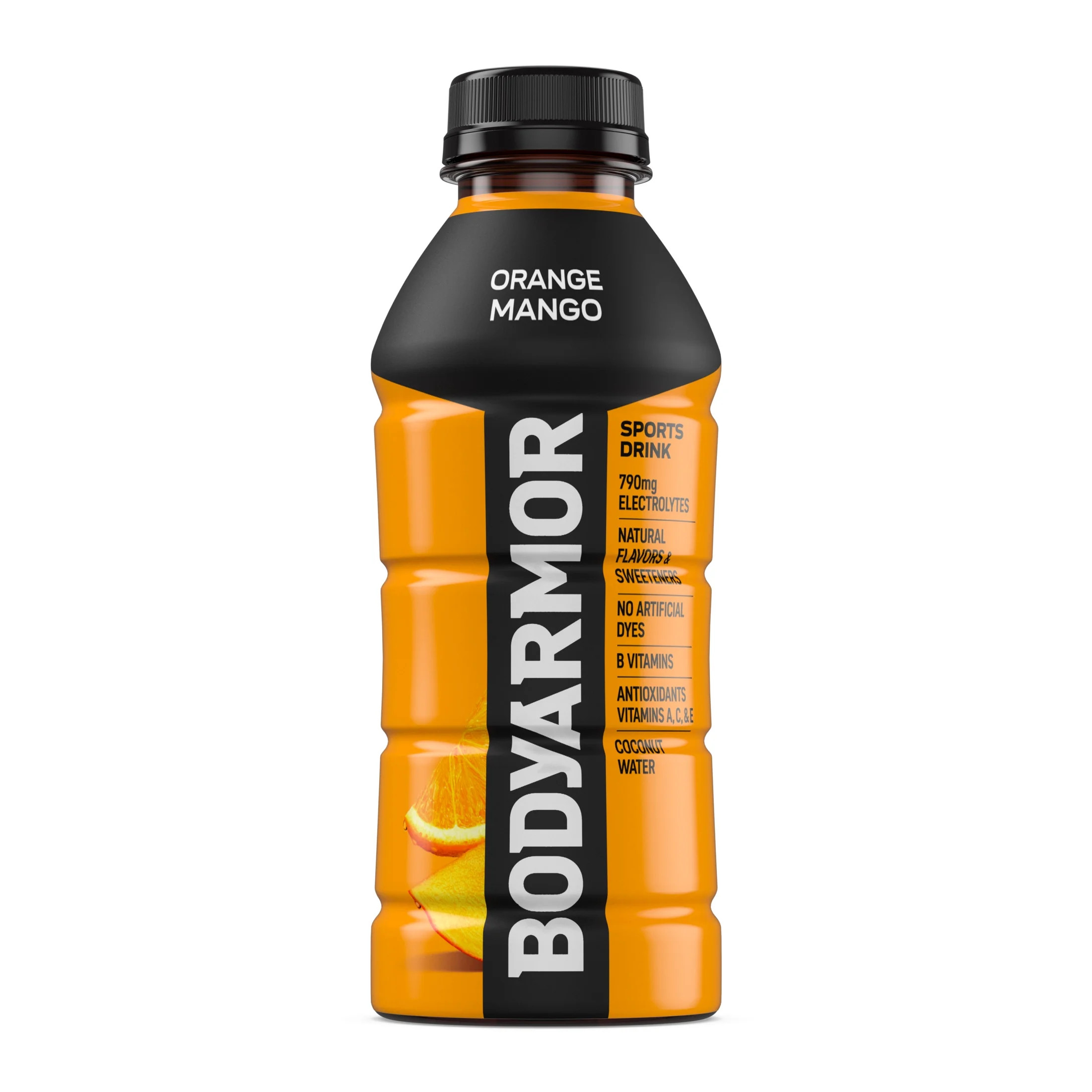 BODYARMOR Orange Mango Electrolyte Sports Drink, 16 fl oz Bottle | Walmart (US)