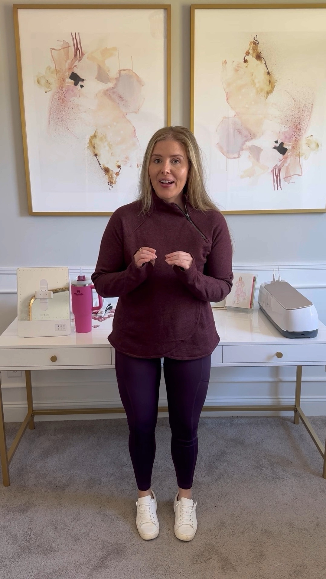 Wearing a L in both pullovers and M in fleece $35 leggings! 


#LTKActive #LTKVideo #LTKFitness