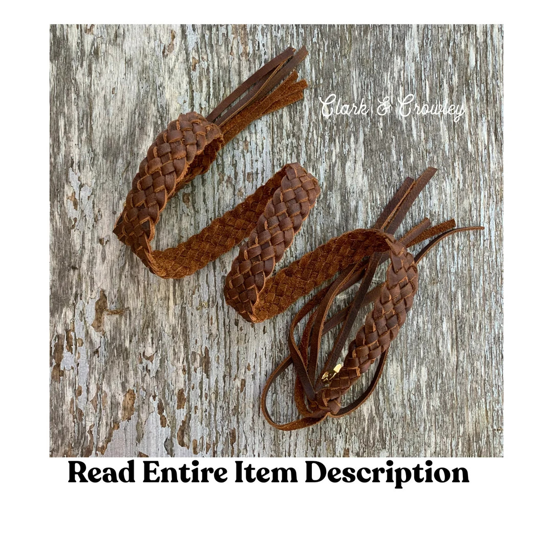 Handmade 6 Strand Flat Braided Purse Strap | Etsy (US)