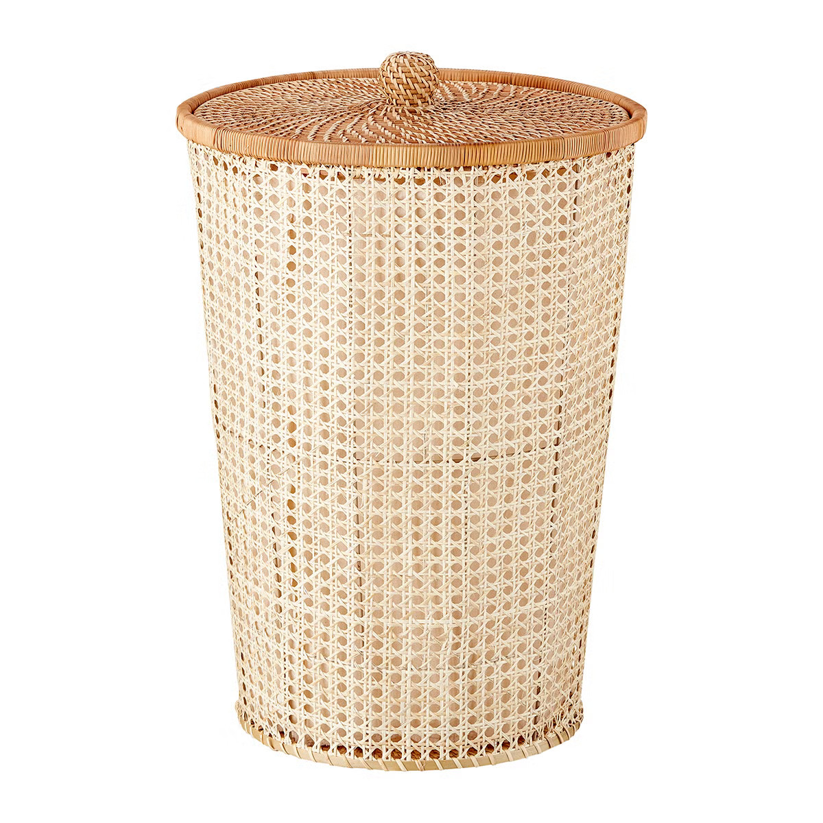 The Container Store Albany Rattan Hamper0.0No Reviews | The Container Store