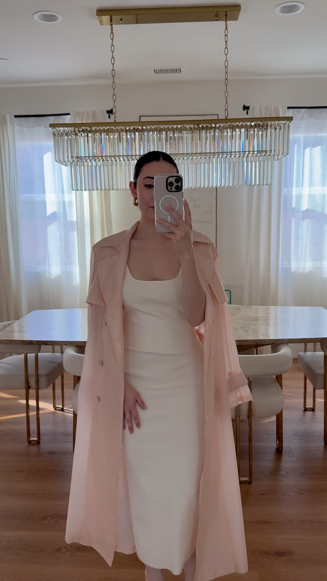 Gorgeous sheer blush pink trench coat! Perfect to drape over a dress for spring and summer 🌸

Spring and summer outerwear
Pink coat
Sheer top coat


#LTKWorkwear #LTKTravel #LTKSaleAlert