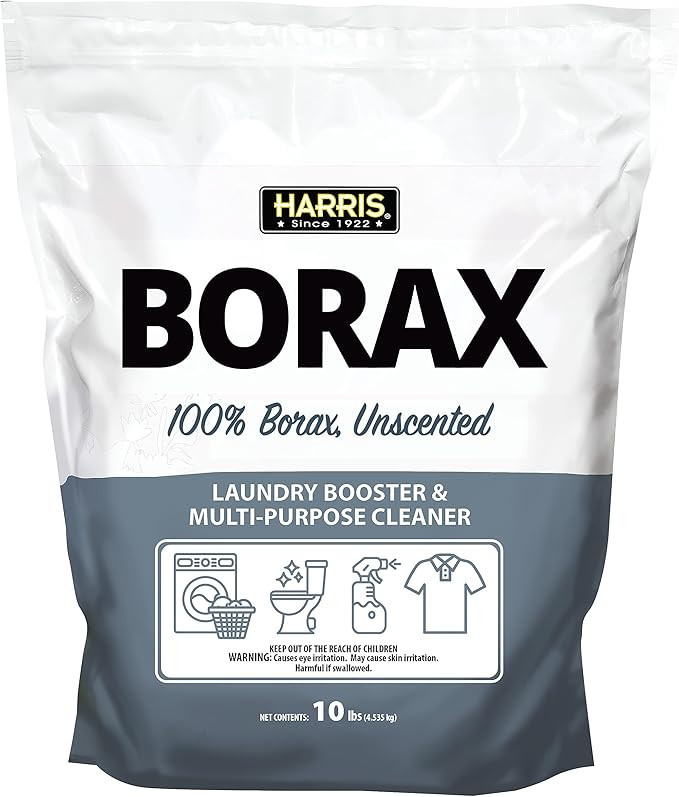 Harris Borax Powder Laundry Booster and Multipurpose Cleaner, 10lb (Unscented) | Amazon (US)