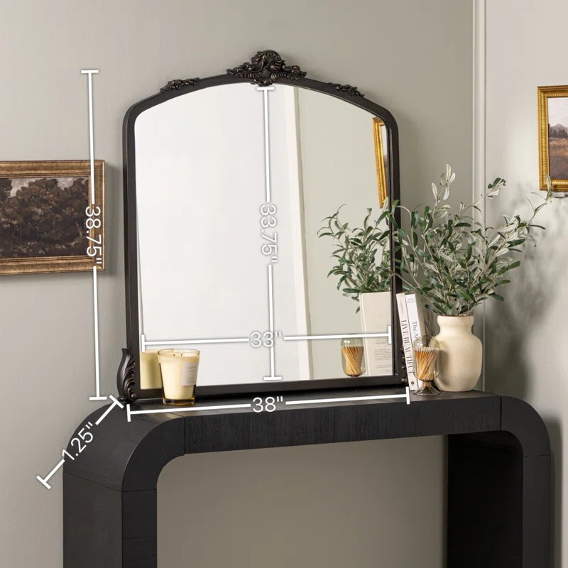 Aticus Metal Arch Mirror | Wayfair North America