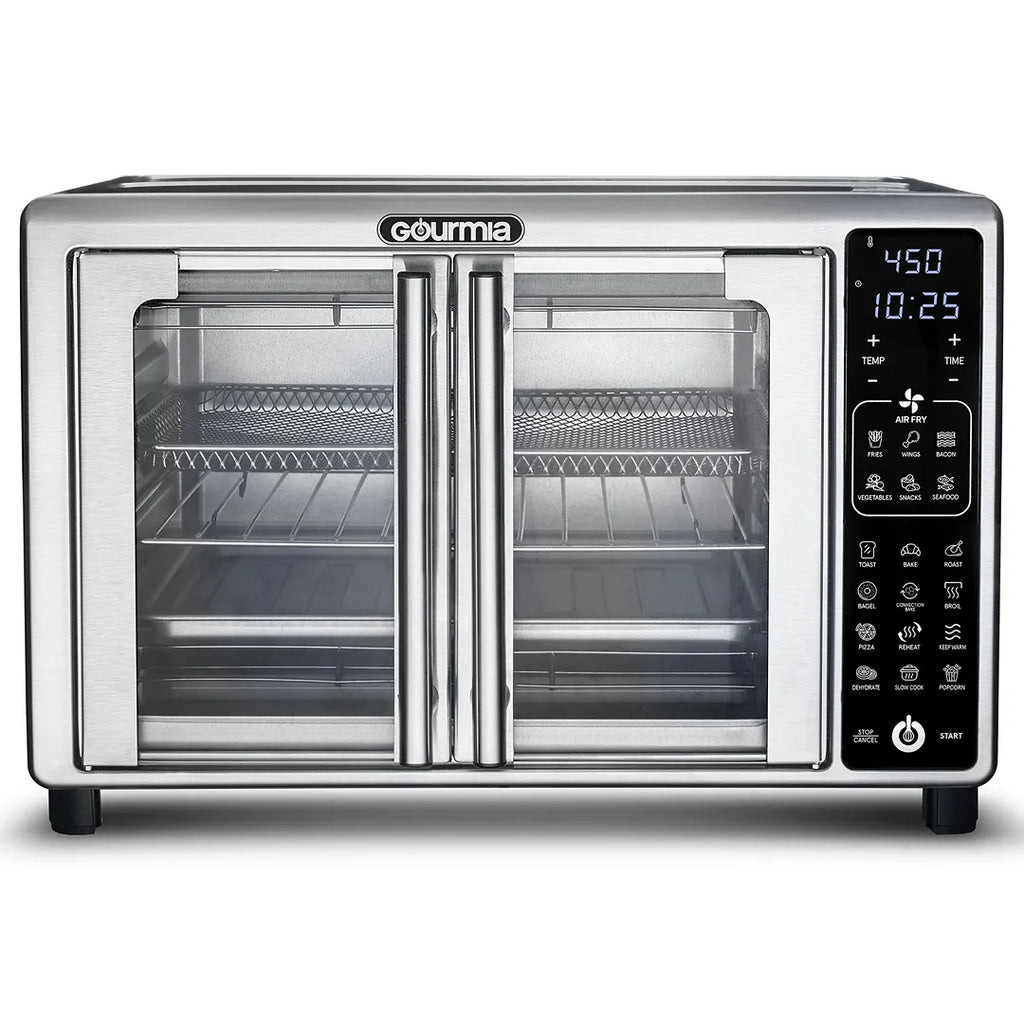 Gourmia 6-slice Digital Toaster Oven Air Fryer With 19 One-touch Presets Stainless Steel | REBEL (formerly Rebelstork)