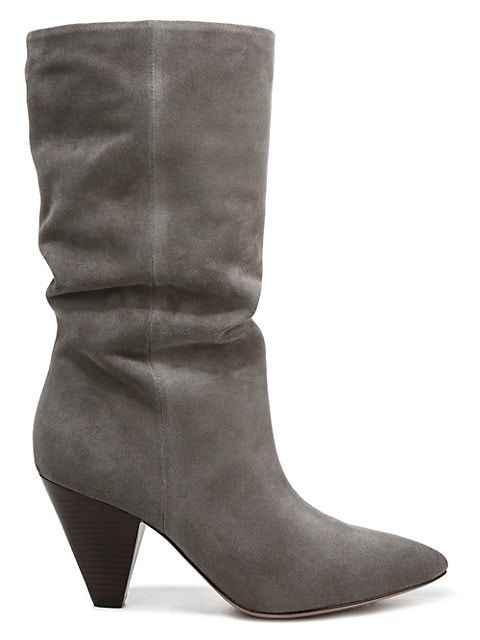 Veronica Beard Blondie Suede Slouch Boots | Saks Fifth Avenue