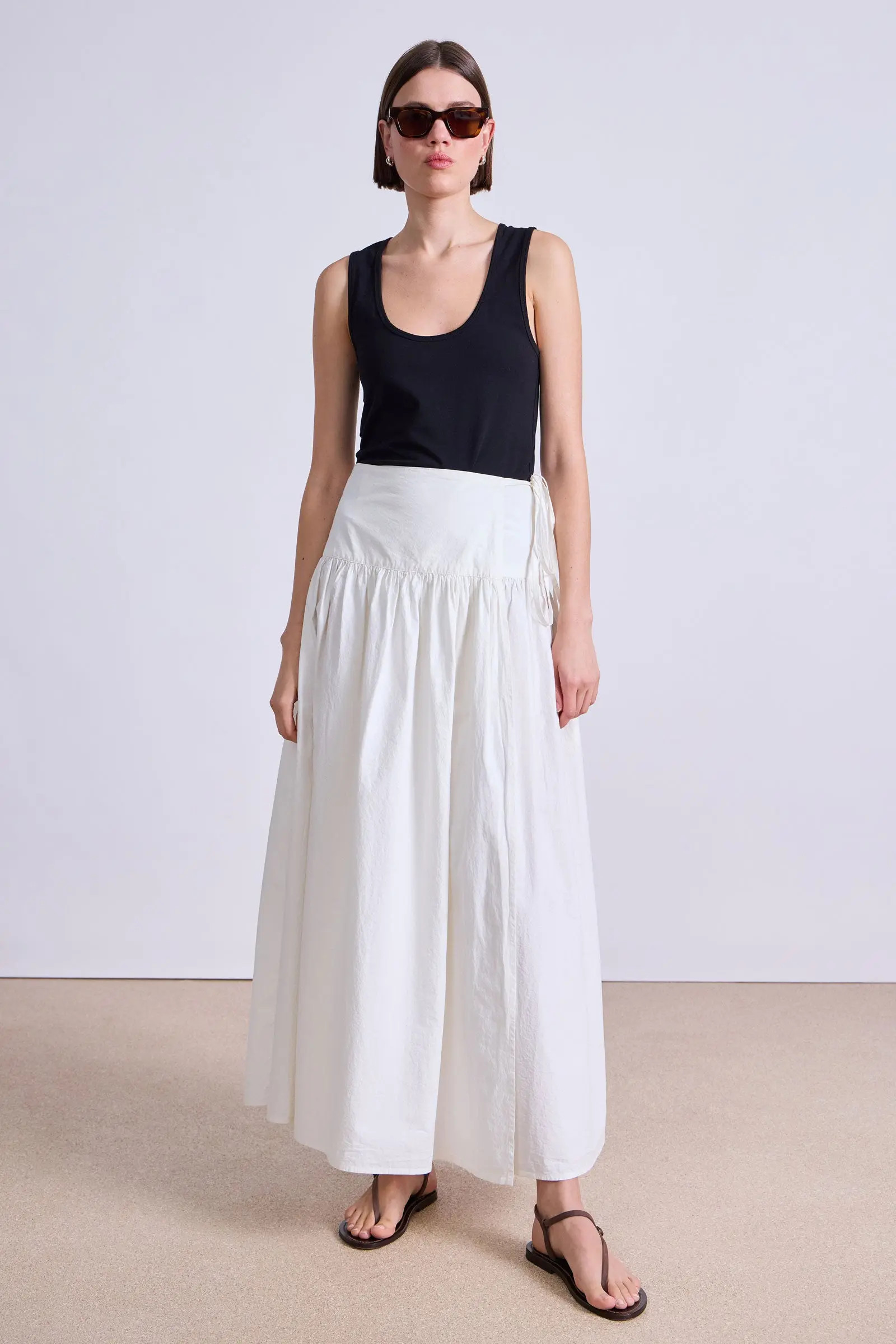 Angeli Maxi Skirt | Apiece Apart | Apiece Apart