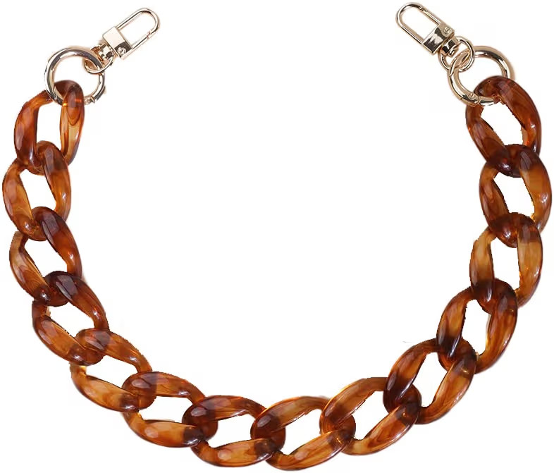 Wiwpar Acrylic Bag Straps Chains Purse Bag Handle Shoulder Straps Replacement Bag Chain with Buck... | Amazon (US)