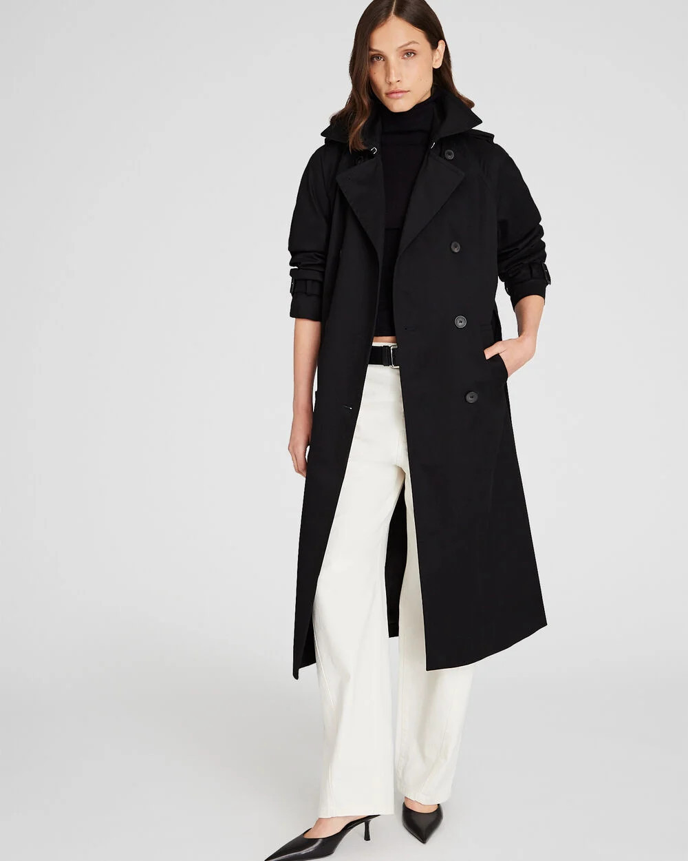 Twill Trench | Club Monaco (Global)