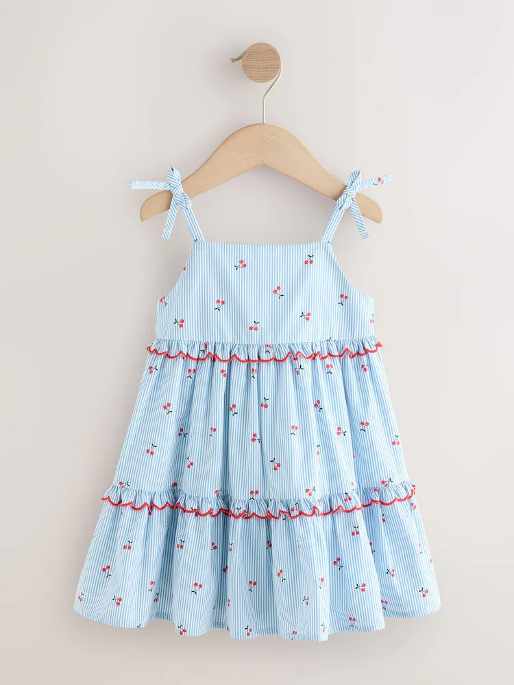 Blue Stripe Strappy Dress (3mths-8yrs) | Next US