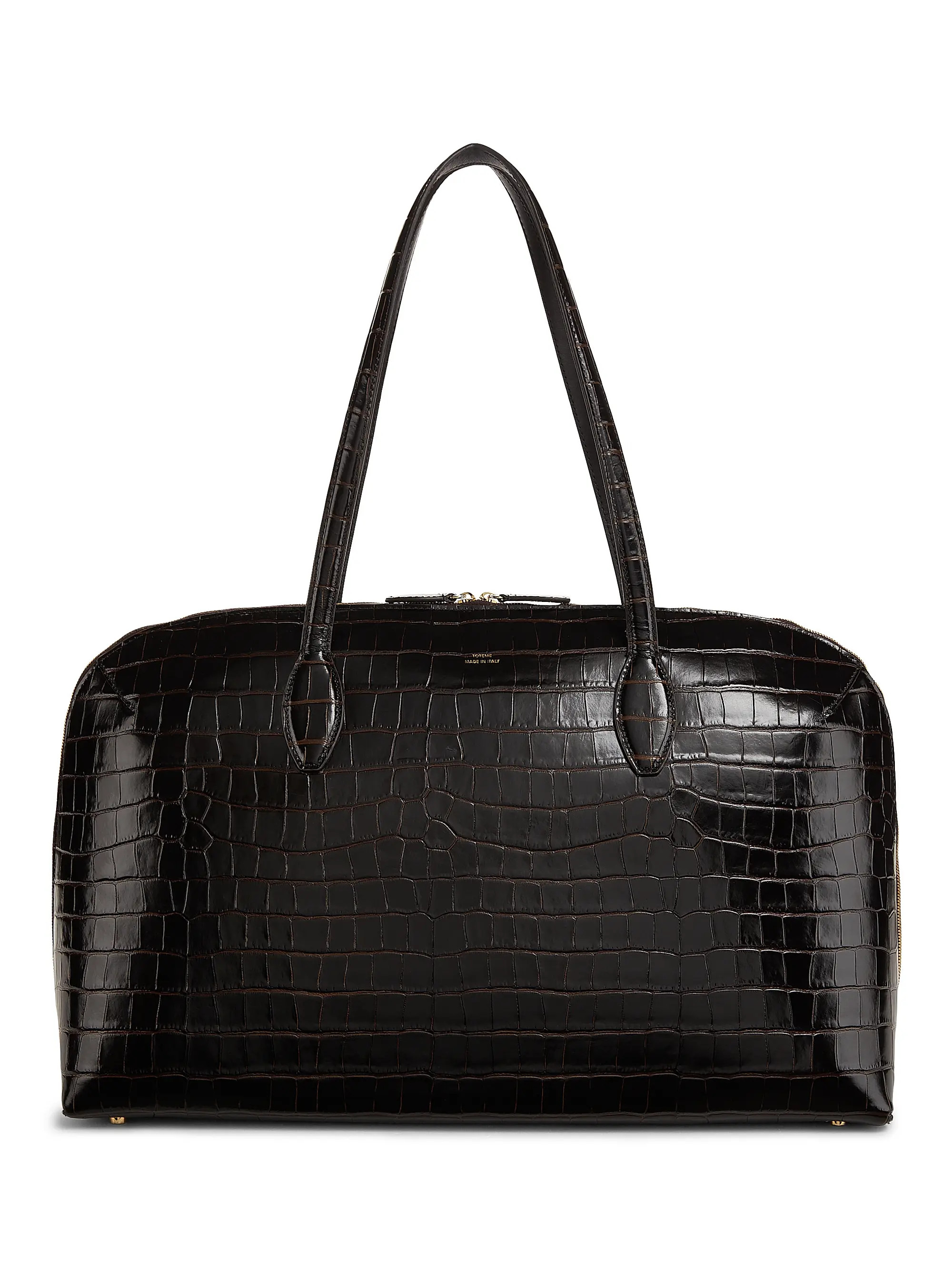 Garderob Croc-Embossed Leather Day Tote Bag | Saks Fifth Avenue