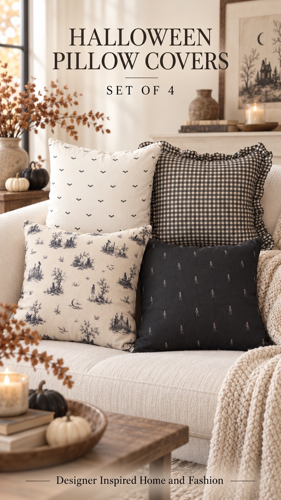 New Halloween themed pillow cover set!

#LTKHome #LTKSeasonal