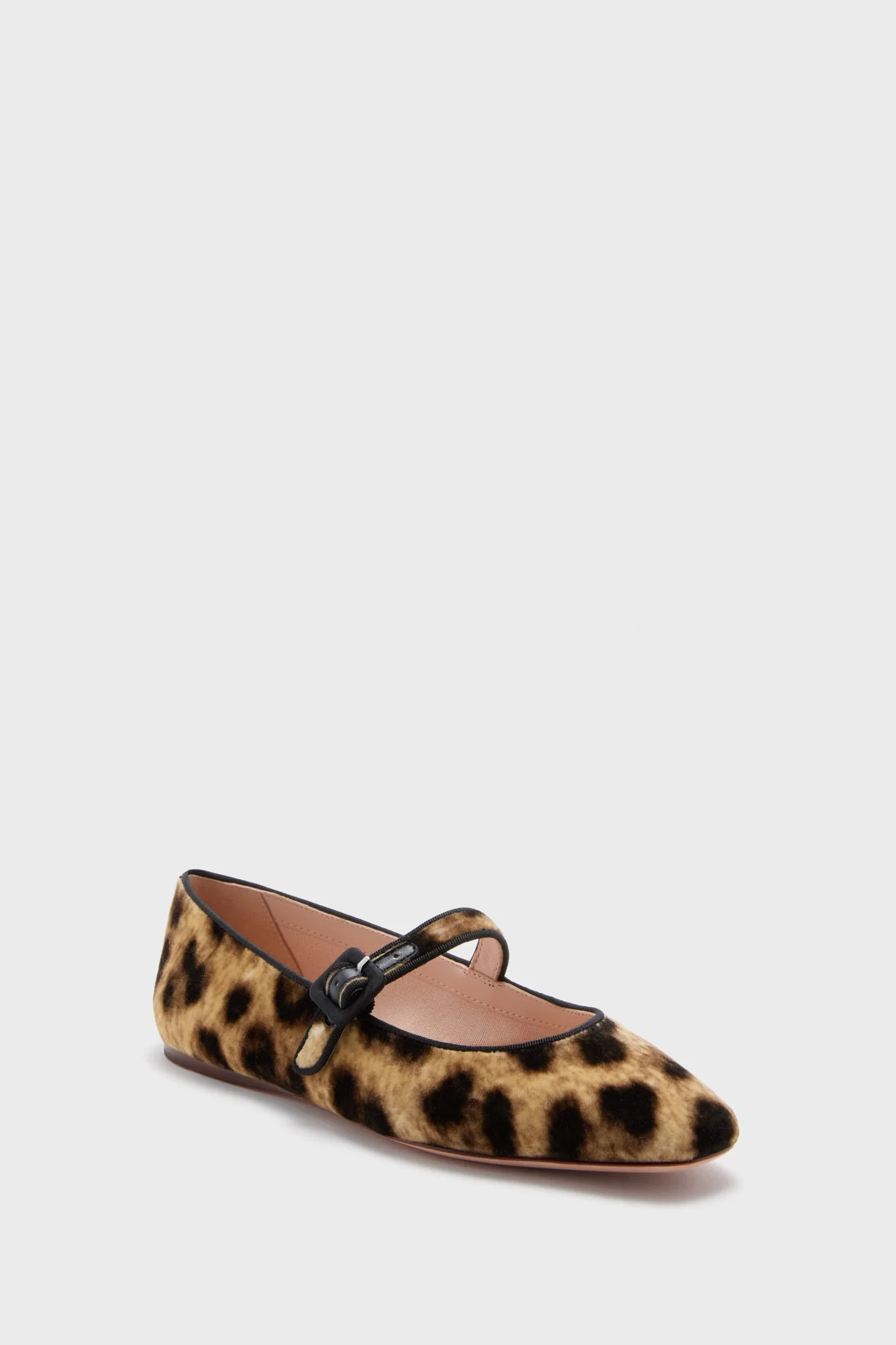 Leopard Printed Velvet Ginger Flats | Tuckernuck (US)