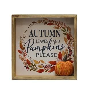 7" Autumn Pumpkin Tabletop Sign by Ashland® | Michaels Stores