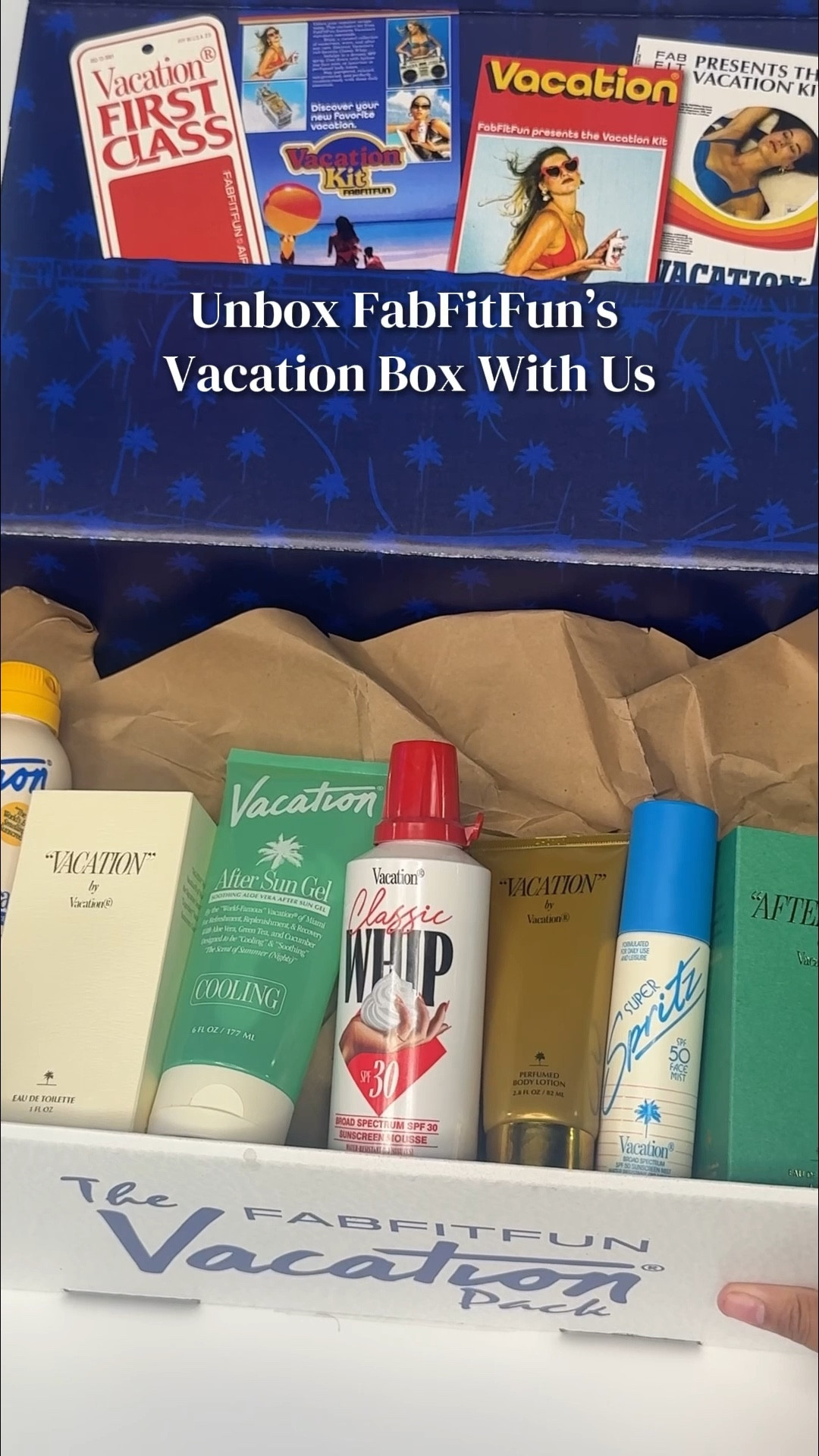 FabFitFun Vacation Box ☀️🌴⛱️ // Vacation Inc