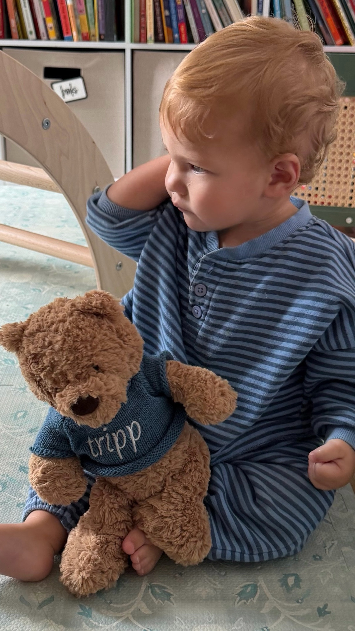 Personalized teddy bear from Amazon!

#LTKBaby #LTKKids