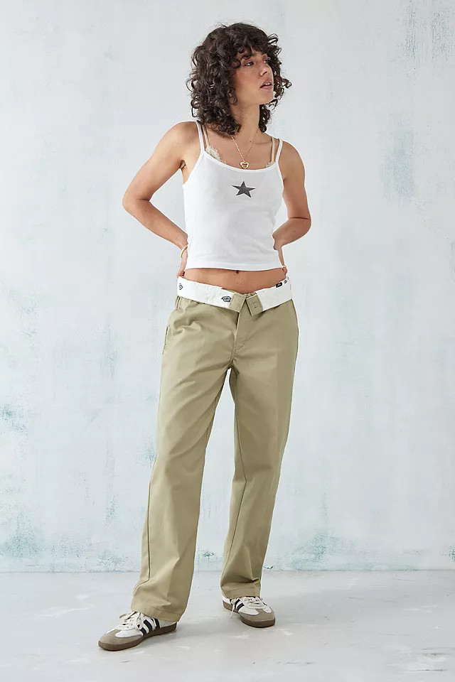 Dickies 874 Elizaville Khaki Workwear Trousers | Urban Outfitters (EU)