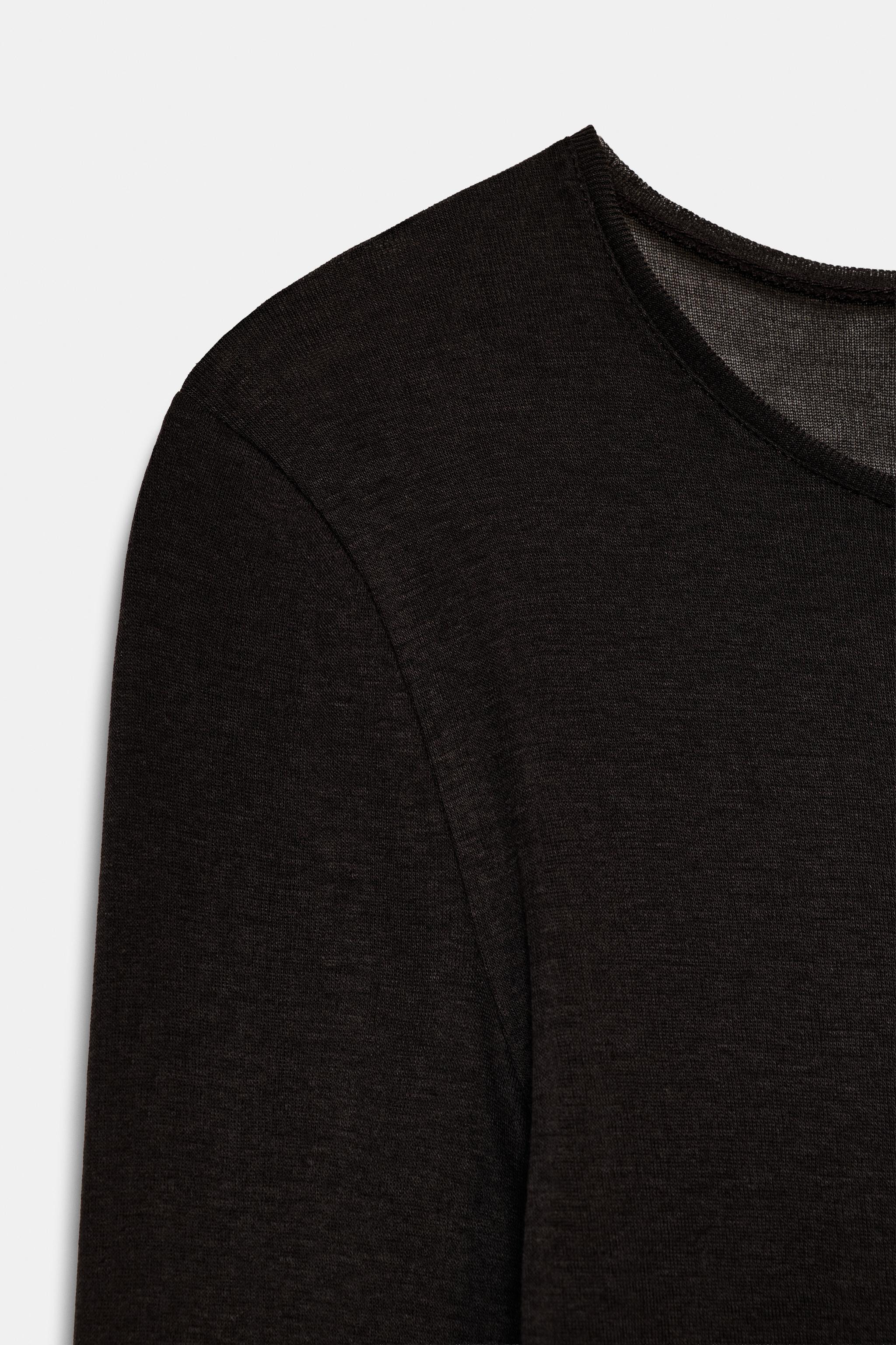 SUPIMA® LONG SLEEVE T-SHIRT | Zara US