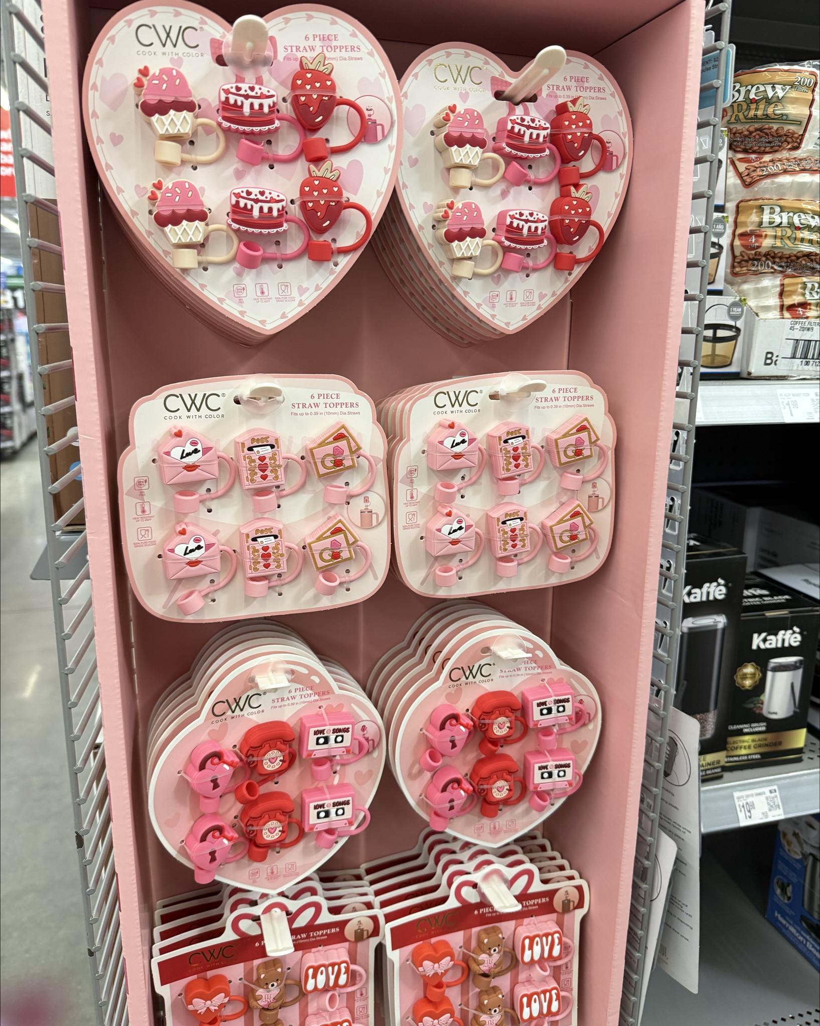 Cook with Color 6 Piece Silicone Valentine’s Day Straw Topper Set, Reusable Straw Covers for Standard Straws

#LTKKids #LTKGiftGuide #LTKHoliday