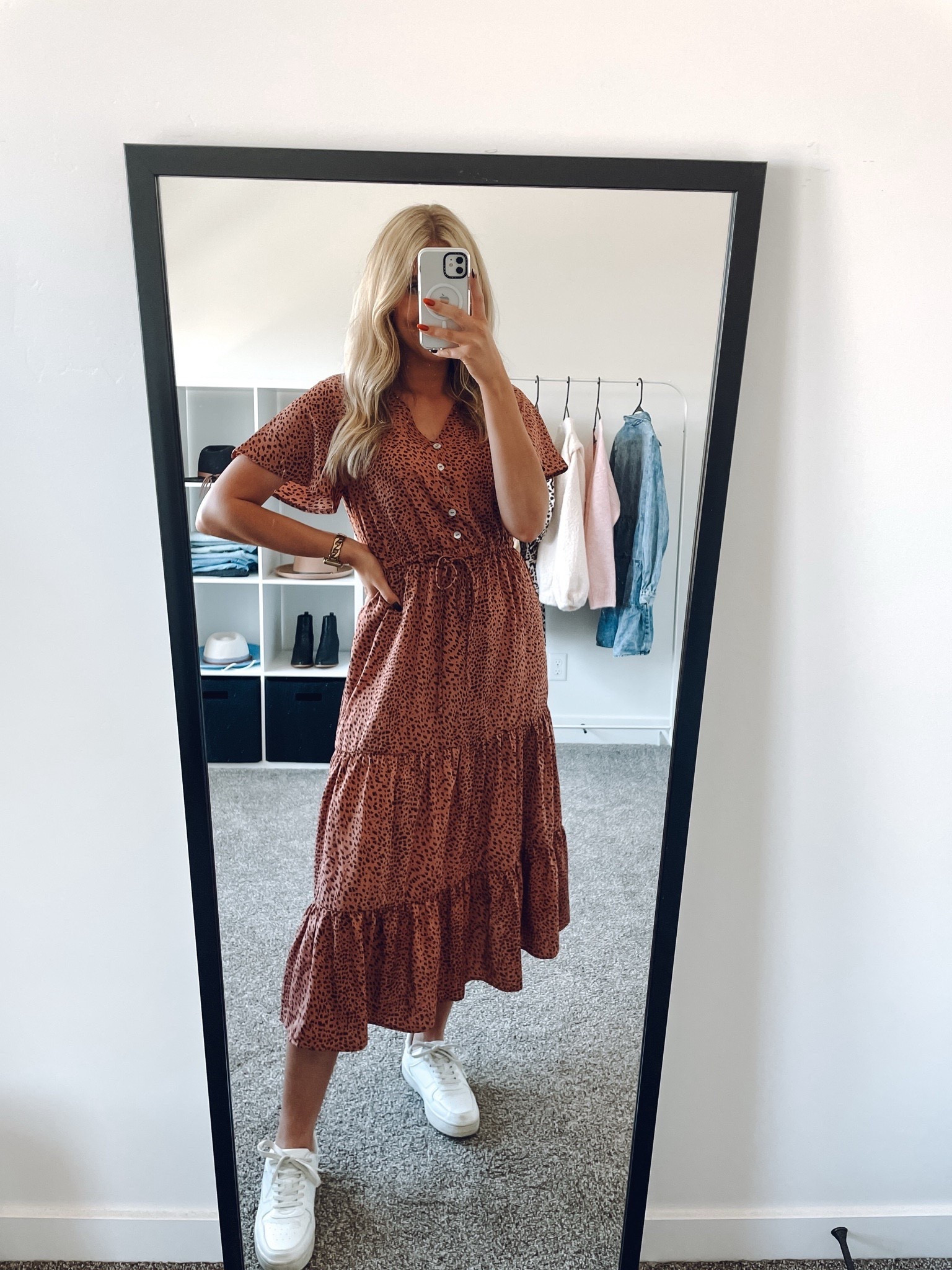 teacher outfit on deal!
dress: wearing M
Sneakers: wearing true size in wide fit

| teacher outfit | fall dress 

#LTKWorkwear #LTKSeasonal #LTKFindsUnder100