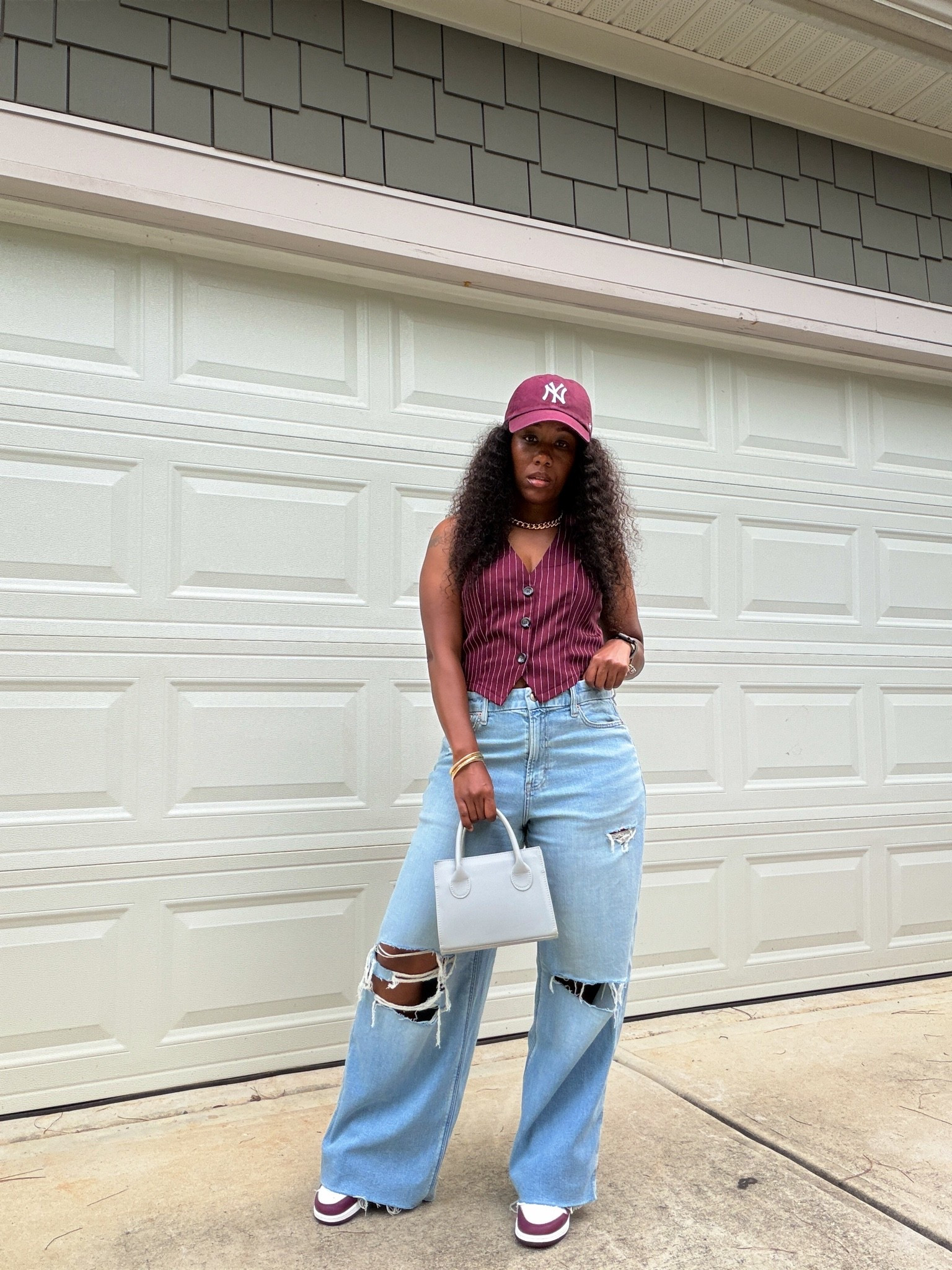 How I style American Eagle baggy jeans for fall

#LTKootd #LTKOver40 #LTKPetite