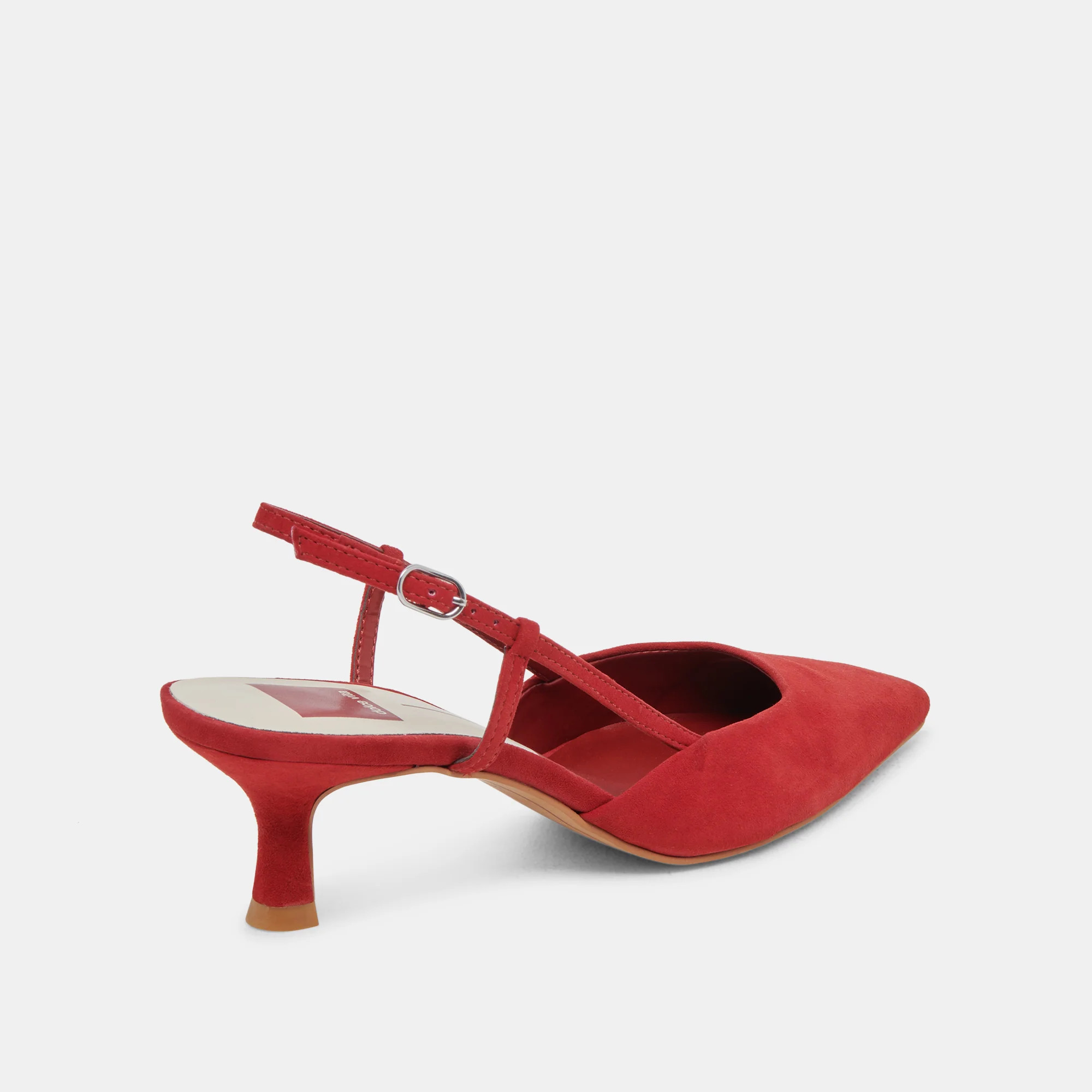 ODELA HEELS CRIMSON SUEDE | DolceVita.com