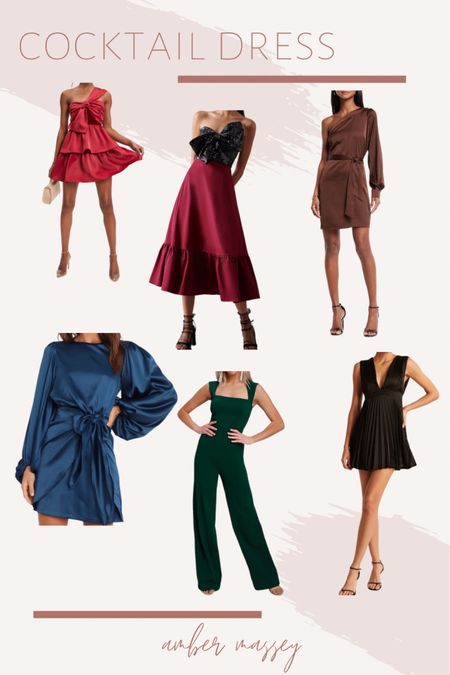 Cocktail dresses and wedding guest dress for your next party. All affordable options and each style would work for formal dresses or summer cocktail dresses. 

#LTKFind #LTKstyletip #LTKSeasonal
