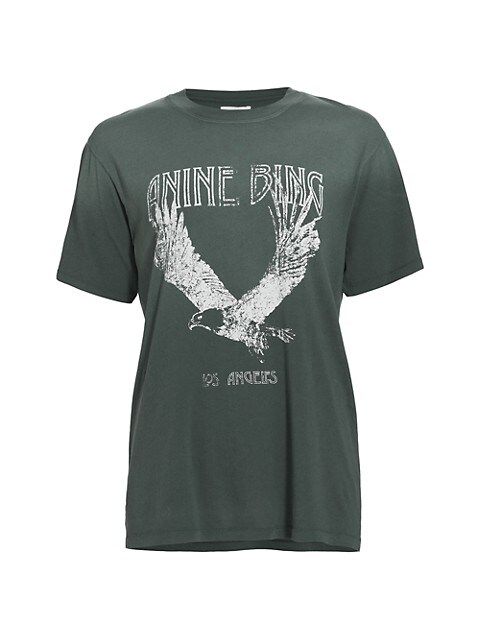 ANINE BING Lili Eagle Graphic T-Shirt | Saks Fifth Avenue