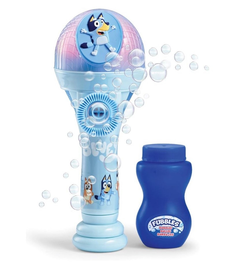 35% off 🎉

BLUEY Dance Mode Bubble Machine and Toy Microphone | Bluey Toy for Baby, Toddlers and Kids | Includes Bubble Solution

#LTKSaleAlert #LTKKids