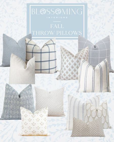 My homes fall pillows this year are an assortment of ones I’ve used from previous years and some new to me ones. I can’t wait to share how I style them all. 

#LTKhome #LTKFind #LTKSeasonal