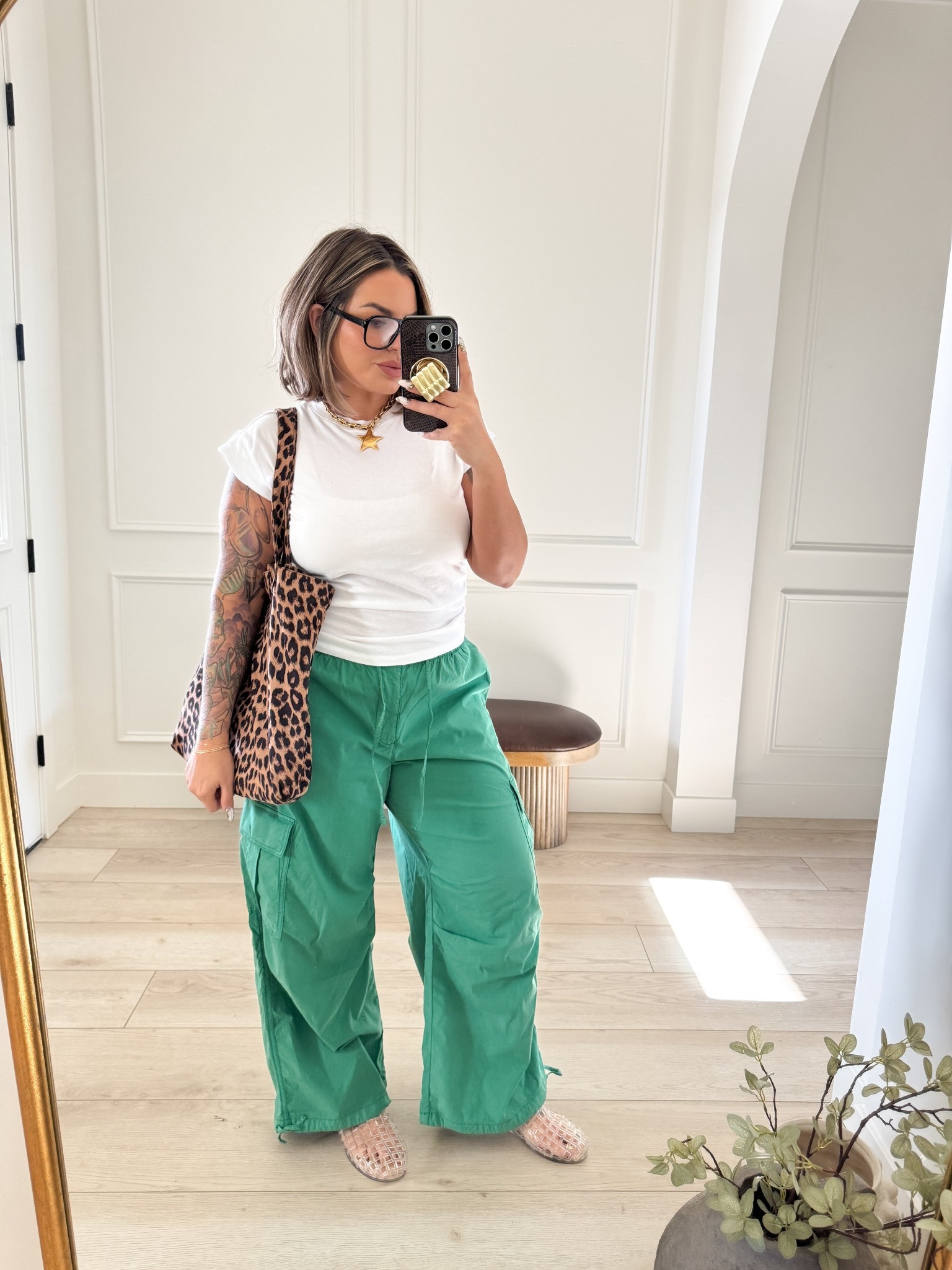 Top L 
Pants L you can tie the ankles too. 
Shoes tts 


#LTKootd #LTKMidsize #LTKSaleAlert